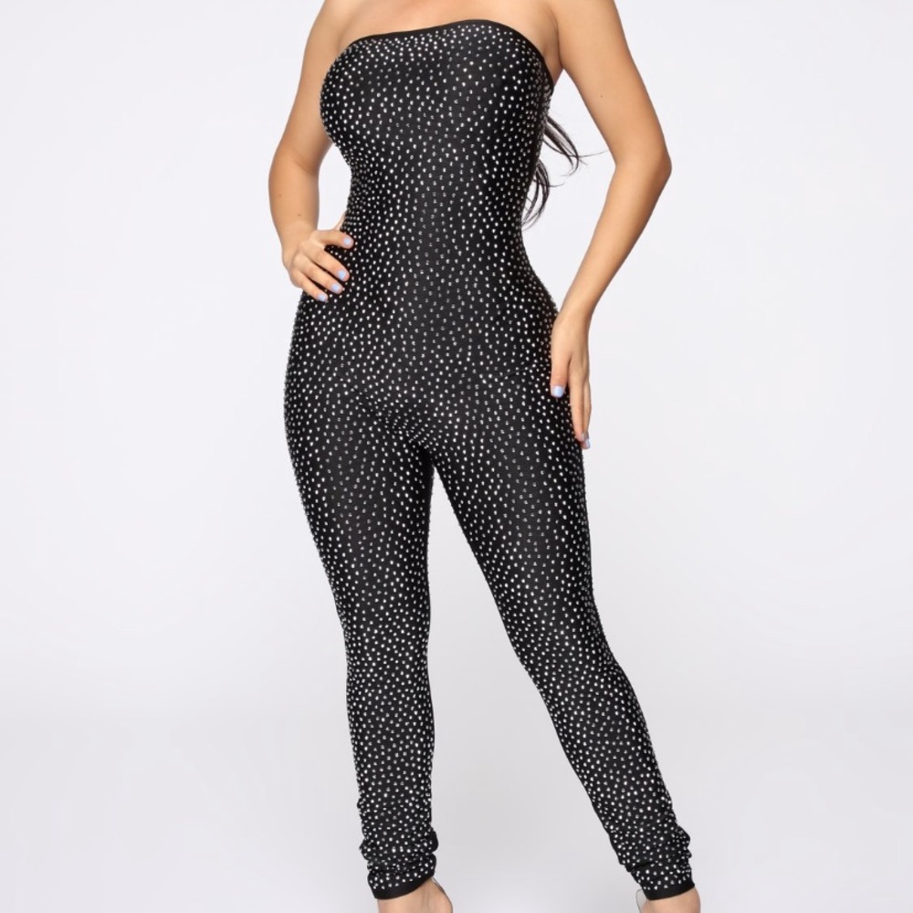 Rhinestone Jumpsuit